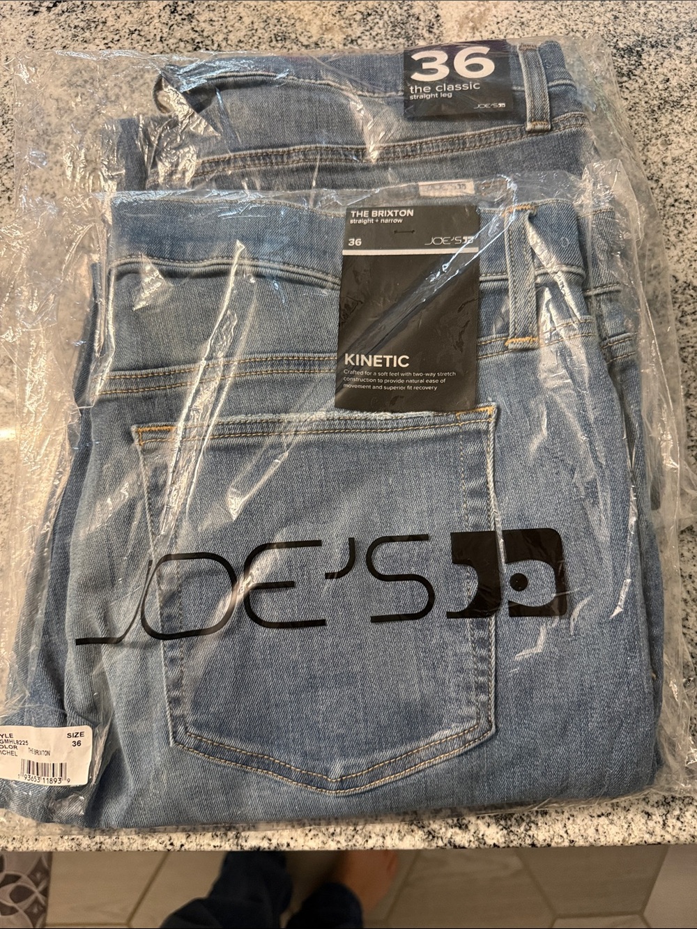 Joe's Jeans Light Blue Straight Fit Men’s Jeans. BOGO
